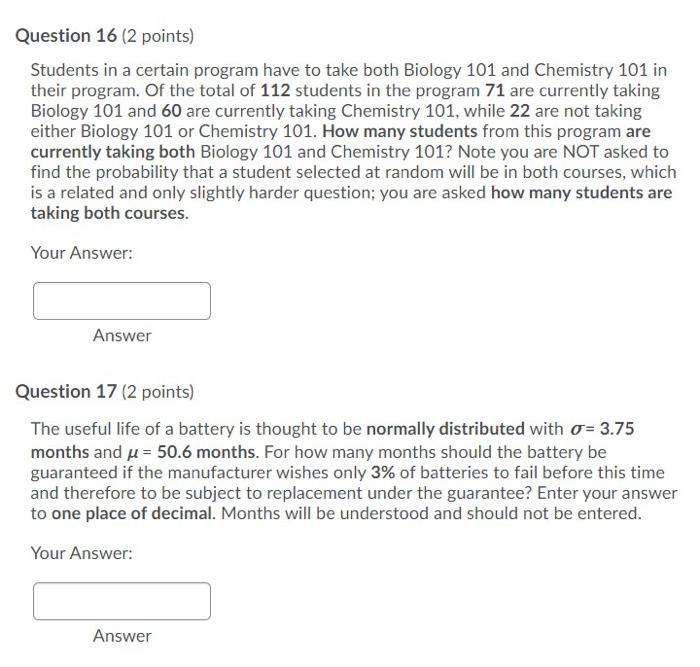 Solved Question 14 (2 points) For a given data set with n = | Chegg.com