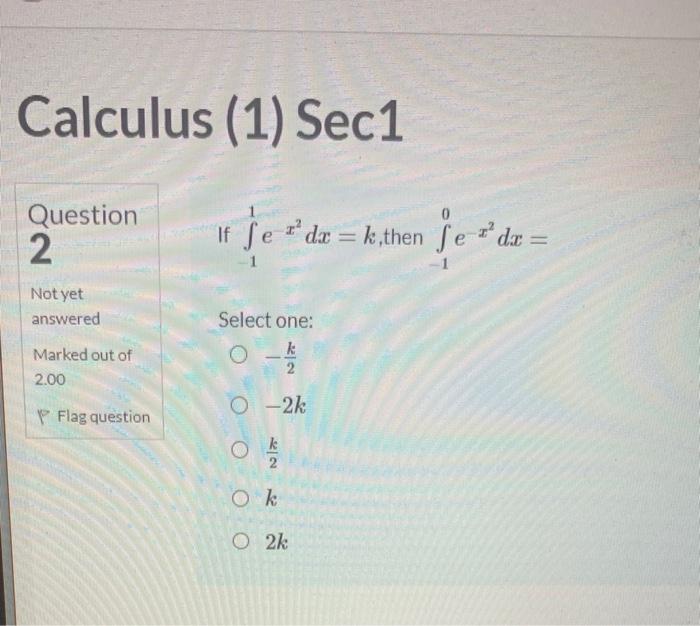 Solved Calculus (1) Sec1 Question 1 For the function f whose | Chegg.com