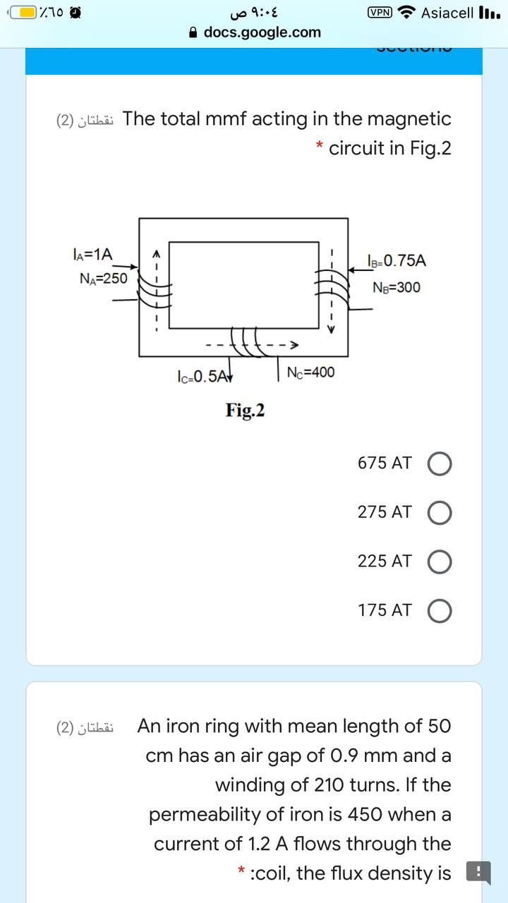 Solved 710 ۹:۰۶ ص (VPN Asiacell ll. docs.google.The | Chegg.com Solved 710 ۹:۰۶ ص (VPN Asiacell ll. docs.google.The | Chegg.com