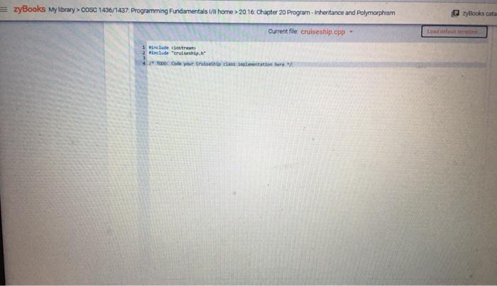 Solved please i need help, I am using zyBook program for | Chegg.com