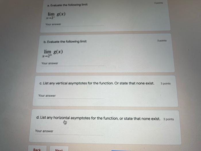 Solved Use the graph of a) below to answer the following | Chegg.com