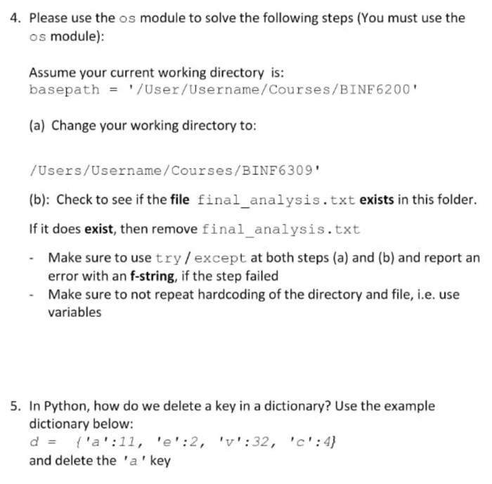 Solved . In python, how do you convert 2 lists into a | Chegg.com