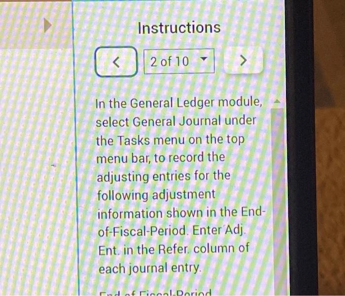 Solved In the General Ledger | Chegg.com