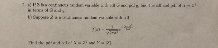 finding cdf from pdf