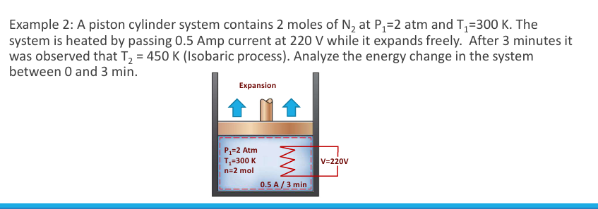 Solved Example 1: What is ﻿the energy change in ﻿a closed | Chegg.com