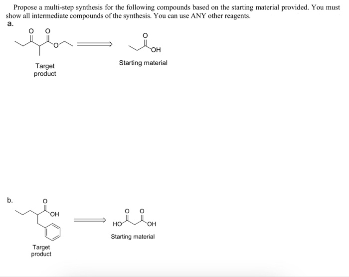 Solved Propose A Multi-step Synthesis For The Following | Chegg.com