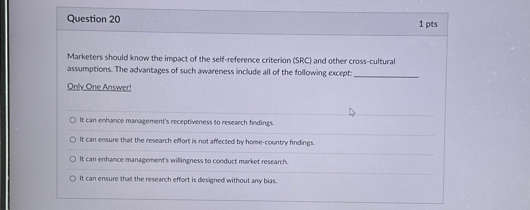 Solved Question 201ptsMarketers should know the impact of | Chegg.com