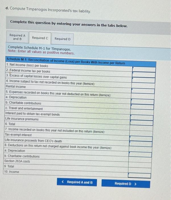 Solved 0. Reconcile book to taxable for