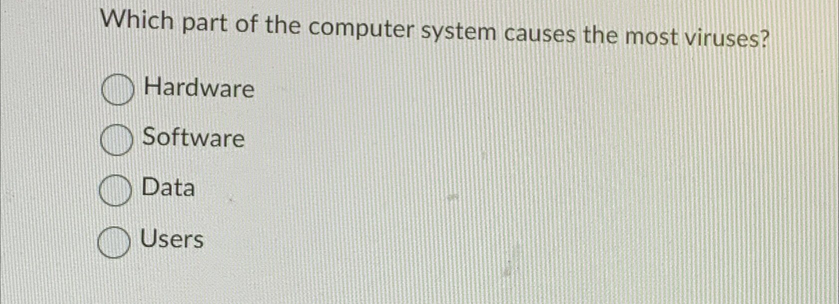 Solved Which part of the computer system causes the most | Chegg.com