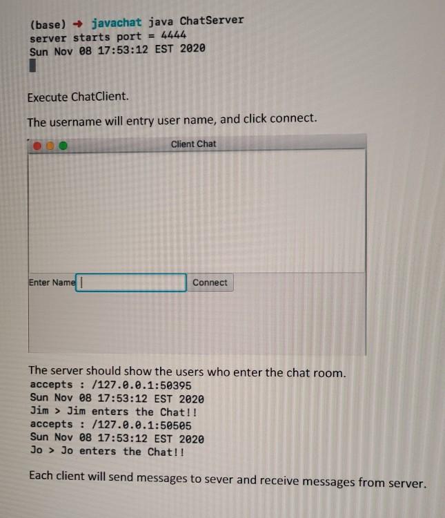 Solved In this programming assignment, you will implement a | Chegg.com