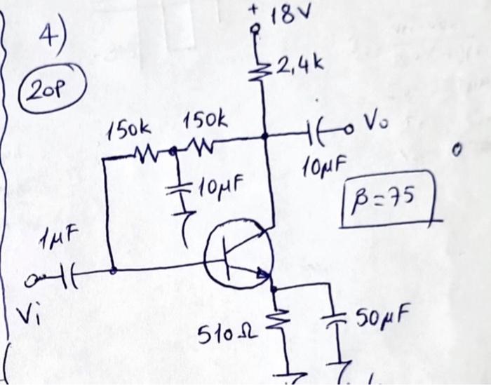 Solved find calculate ib , ic , Vce value. of this