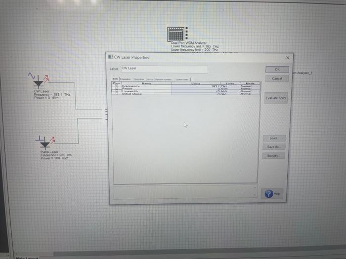 Solved optiwave softwarehow can it show all view like my 2nd | Chegg.com