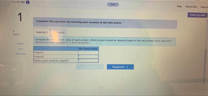 Solved W Card Help Save & Exit Submit Check my work Problem | Chegg.com