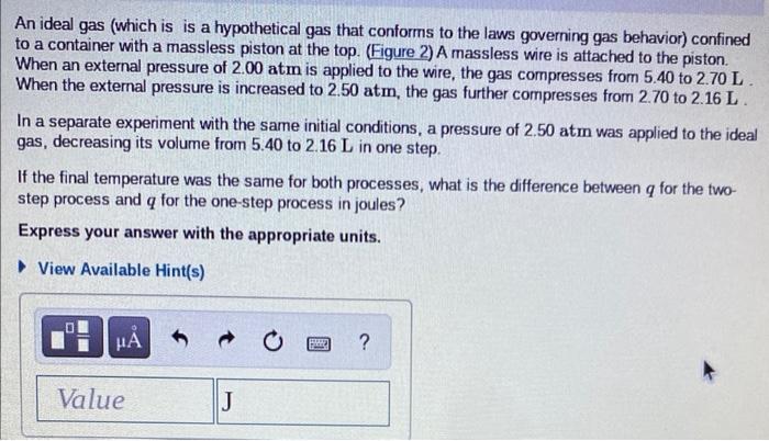 solved-an-ideal-gas-which-is-is-a-hypothetical-gas-that-chegg