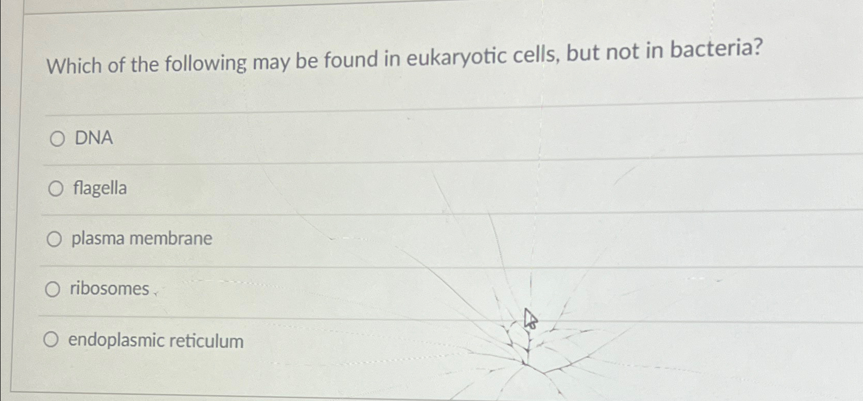 Solved Which of the following may be found in eukaryotic | Chegg.com