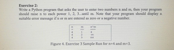 Solved Exercise 2: Write a Python program that asks the user | Chegg.com