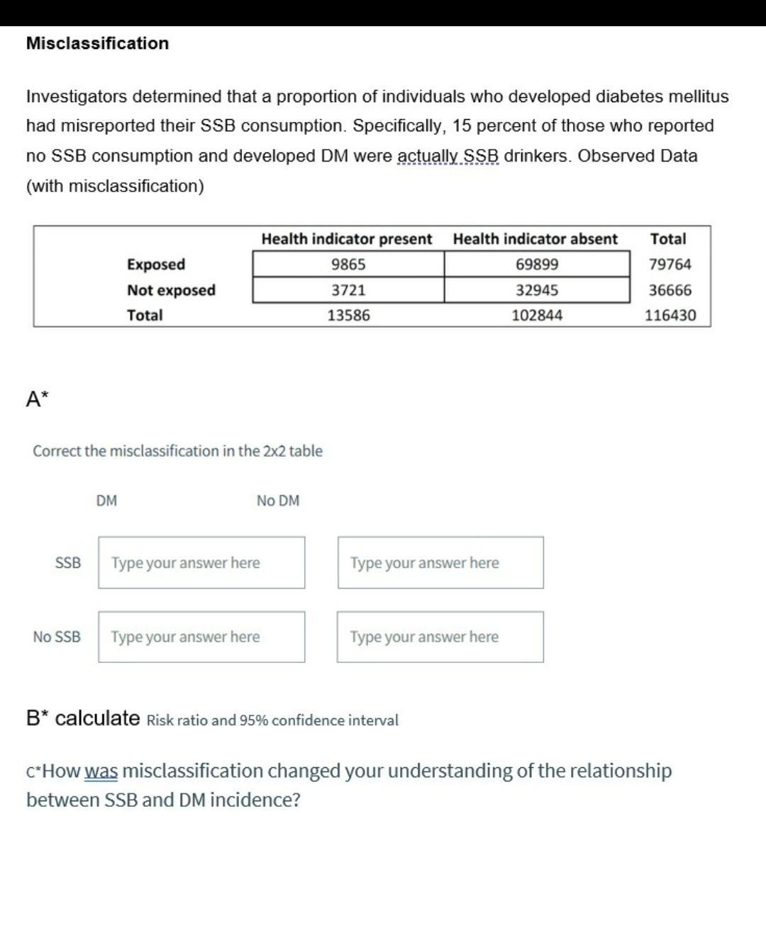 Solved Misclassification Investigators Determined That A Chegg