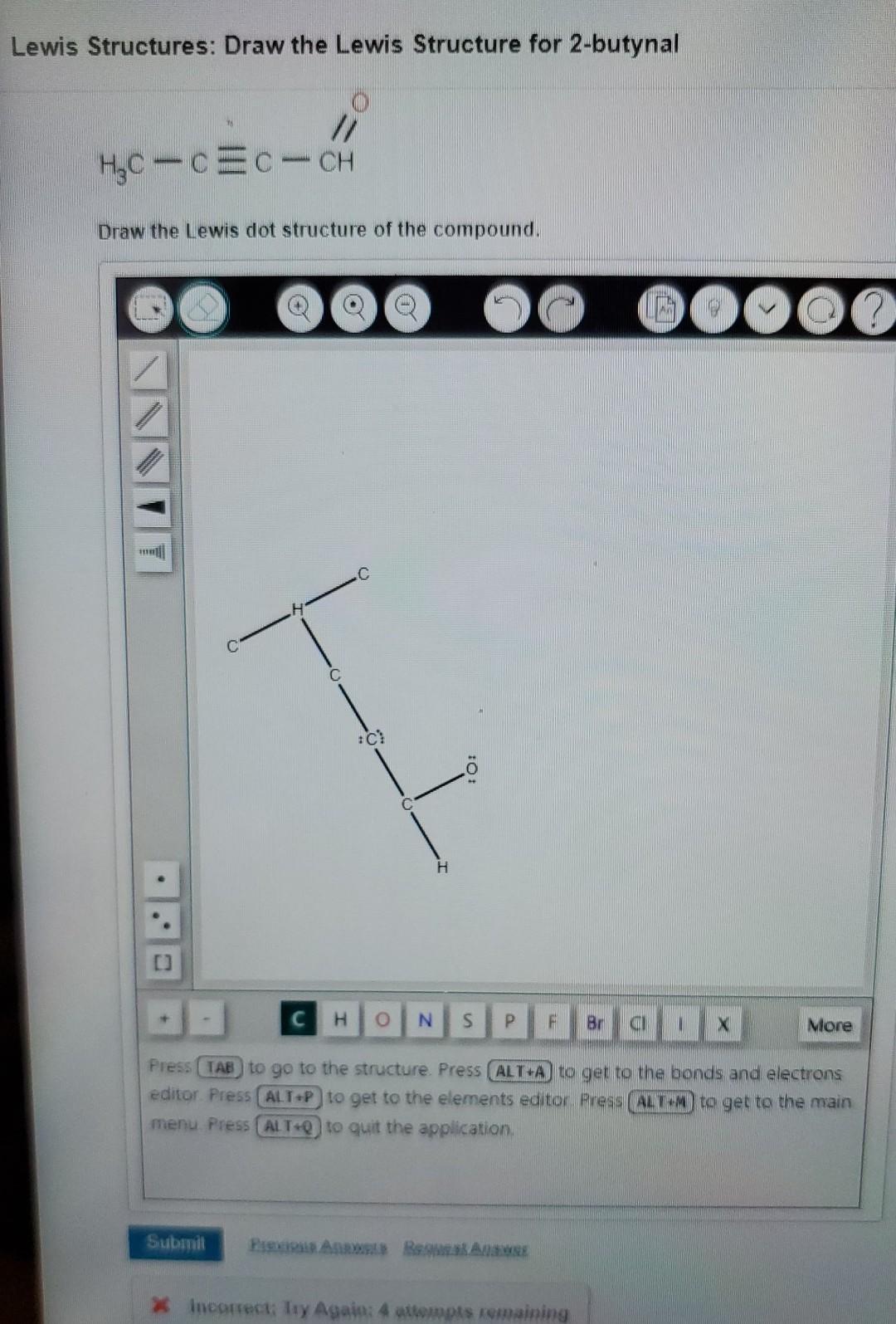 Solved Lewis Structures: Draw The Lewis Structure For | Chegg.com