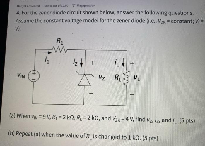Solved Not yet answered Points out of 10.00 Flag question 4. | Chegg.com