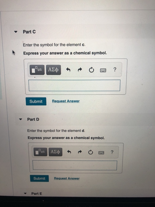 Solved Item 18 Identify the elements that have the following | Chegg.com