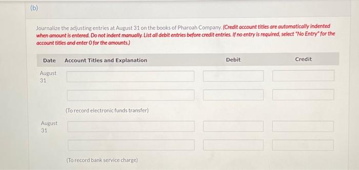 Solved Fill Out Part B, The Other Pictures Are The | Chegg.com