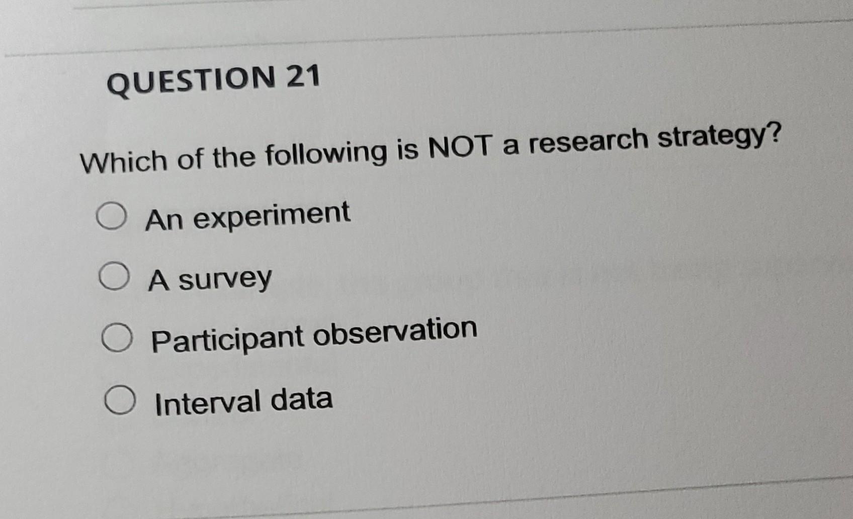 a research report should not be which of the following