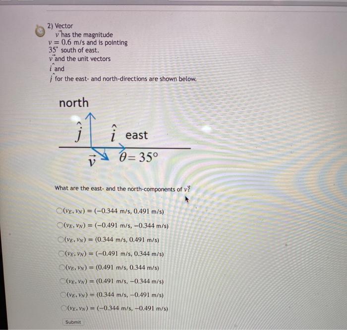 Solved Vector R And The Unit Vectors I And I In The X An Chegg Com