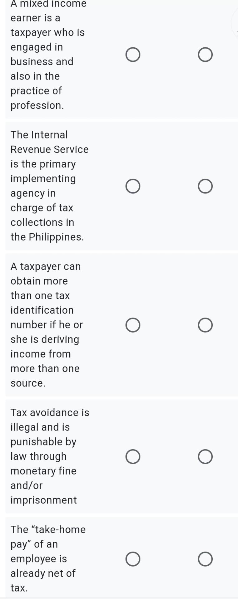 Solved TRUE FALSE A Filipino citizen residing in the 