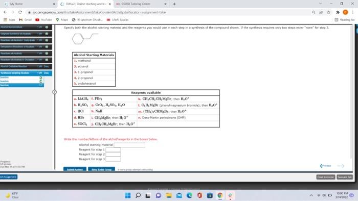 Solved Hello, this is acyually an organic chemistry | Chegg.com