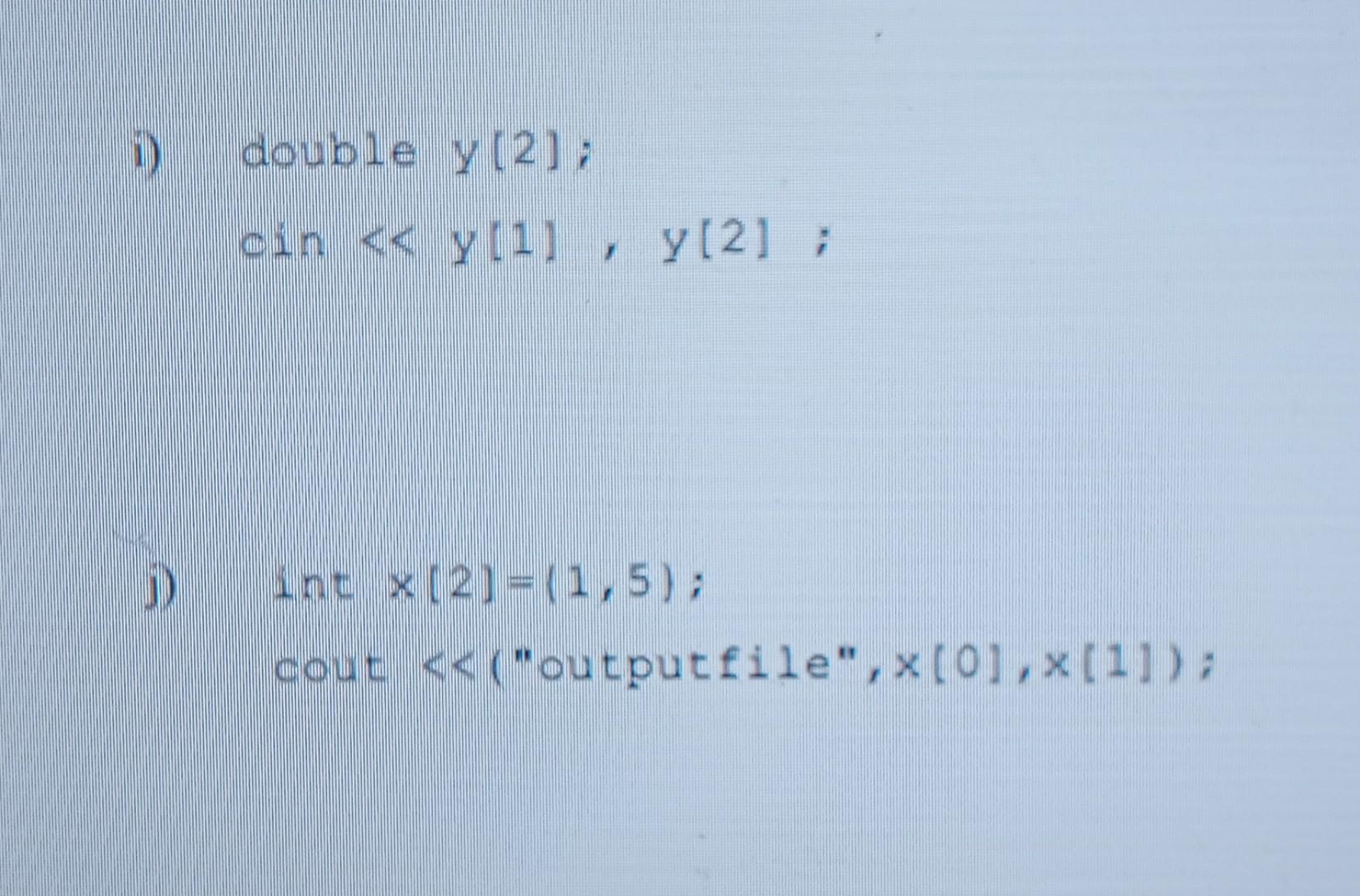 Solved Identify and correct the error(s), if any, in each of | Chegg.com