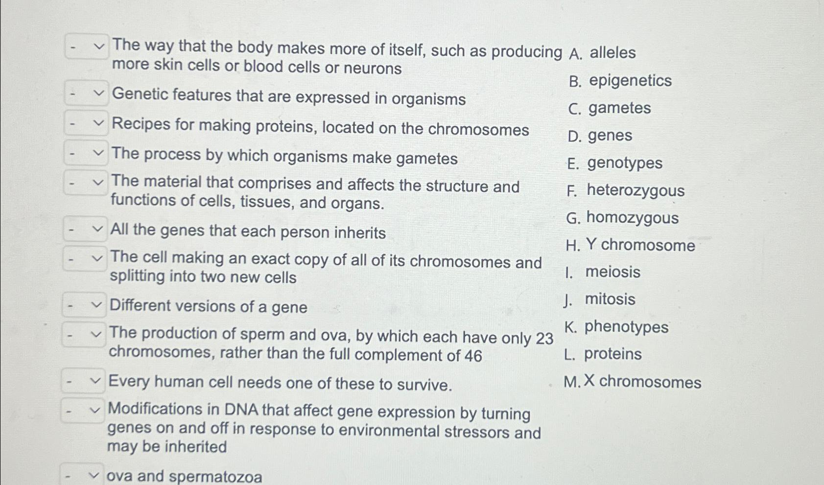 Solved The way that the body makes more of itself, such as | Chegg.com