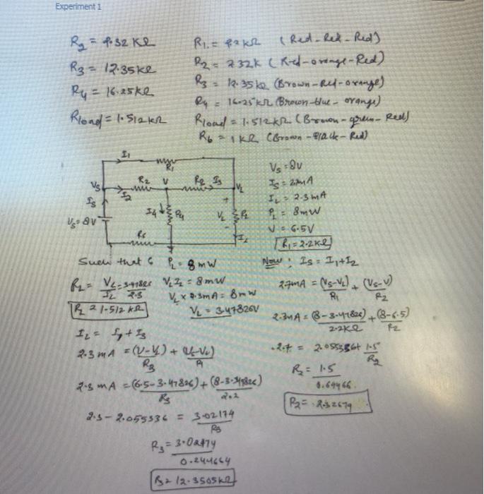 Solved Lab Exercise 6: Designing DC Circuits to Deliver | Chegg.com