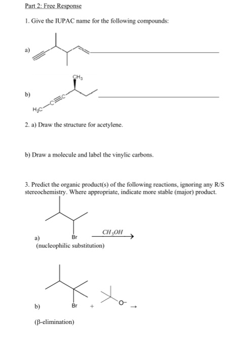 Solved 7. A Set Of Three Nucleophilic Substitution Reactions | Chegg.com