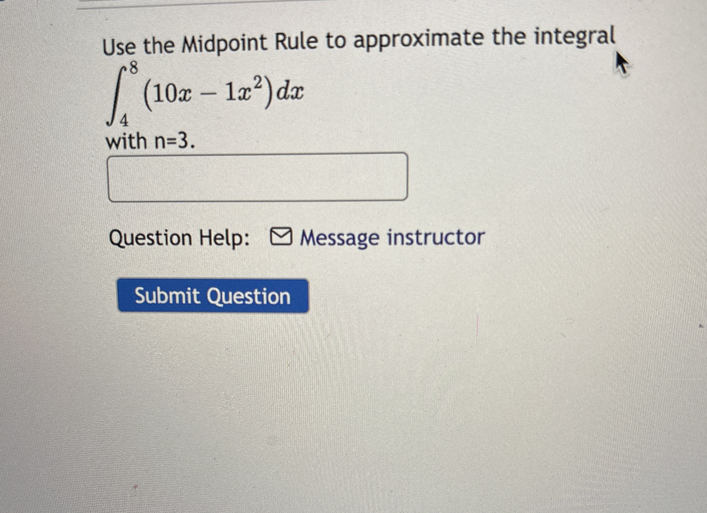 Use the Midpoint Rule to approximate the | Chegg.com