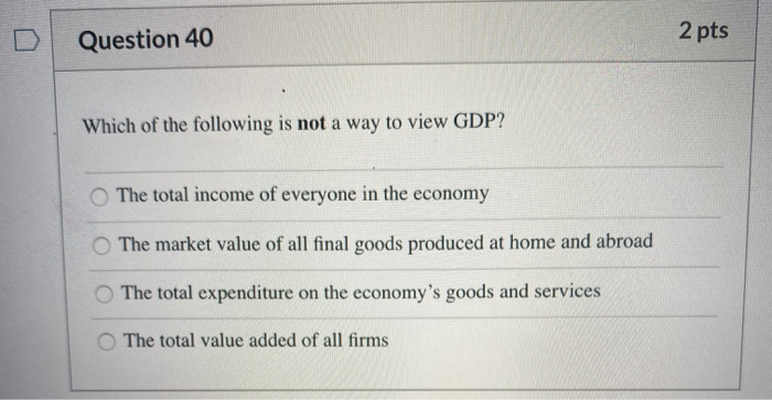 Solved Question 40 2 pts Which of the following is not a way | Chegg.com