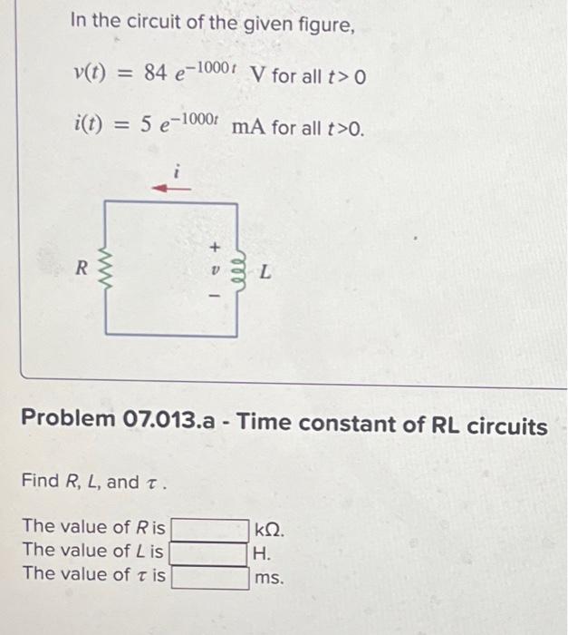 Solved Electric Circuits, Please Show All Calculations, | Chegg.com