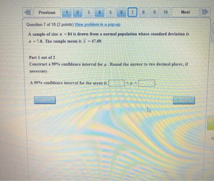 Solved Previous 2 3 4 5 Question 1 of 10 (4 points) View | Chegg.com