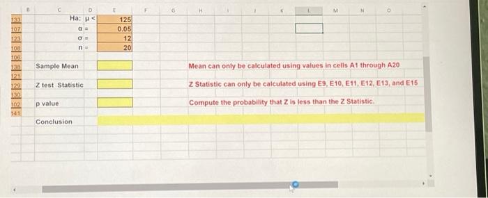 Solved Given the accompanying sample data, use Excel's | Chegg.com