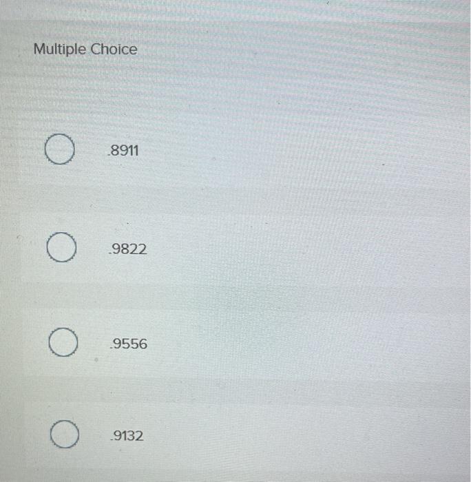 Solved Find the sample correlation coefficient for the | Chegg.com