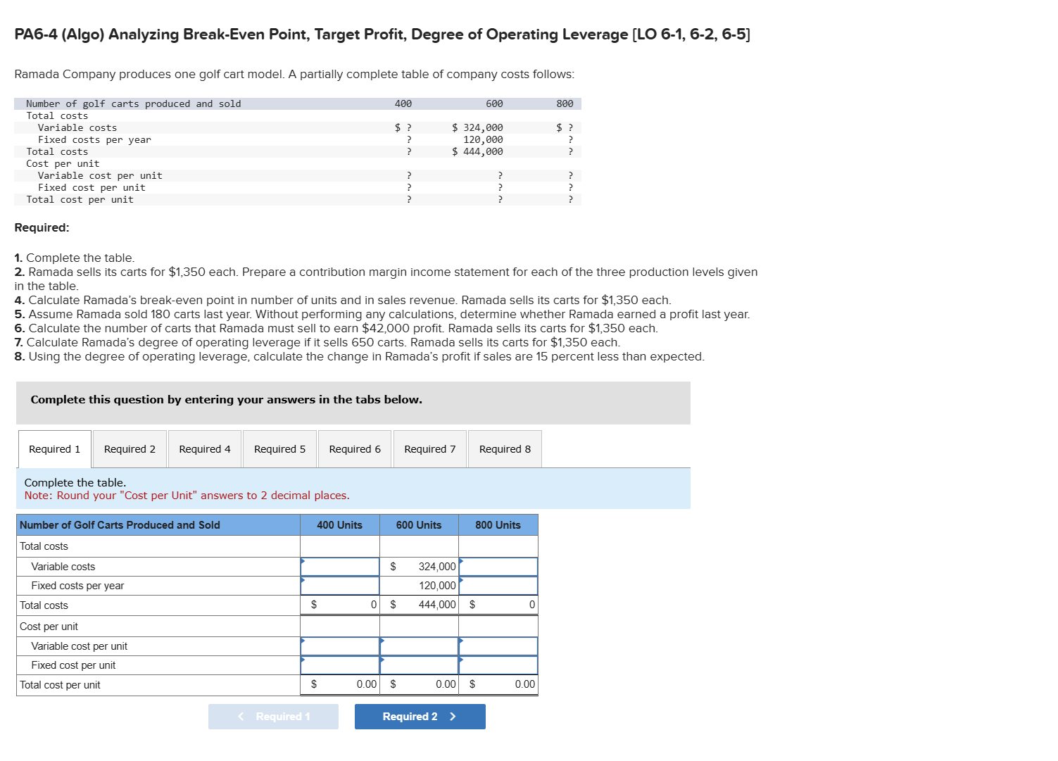 PA64 (Algo) ﻿Analyzing BreakEven Point, Target
