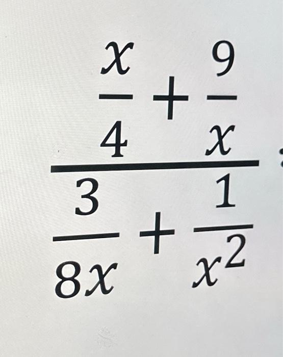 frac 3x 2 4 = 2x 8