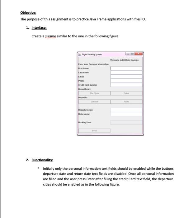 Solved Objective: The purpose of this assignment is to | Chegg.com