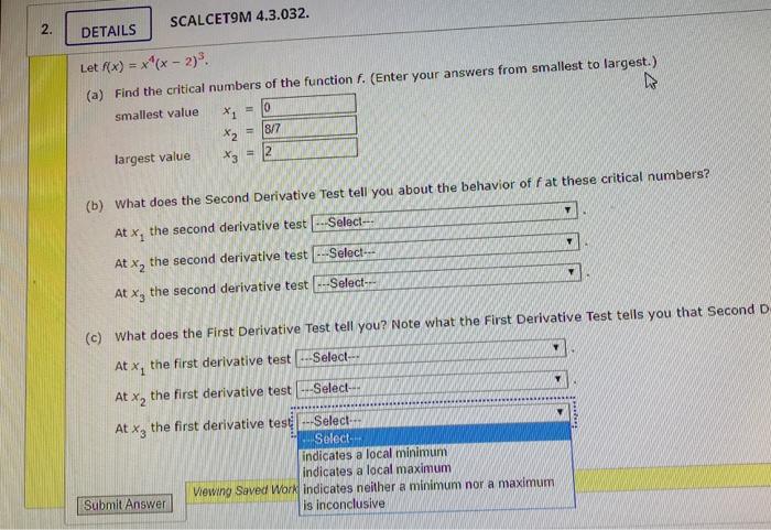 Solved i need answer of part B and C and the answer options | Chegg.com