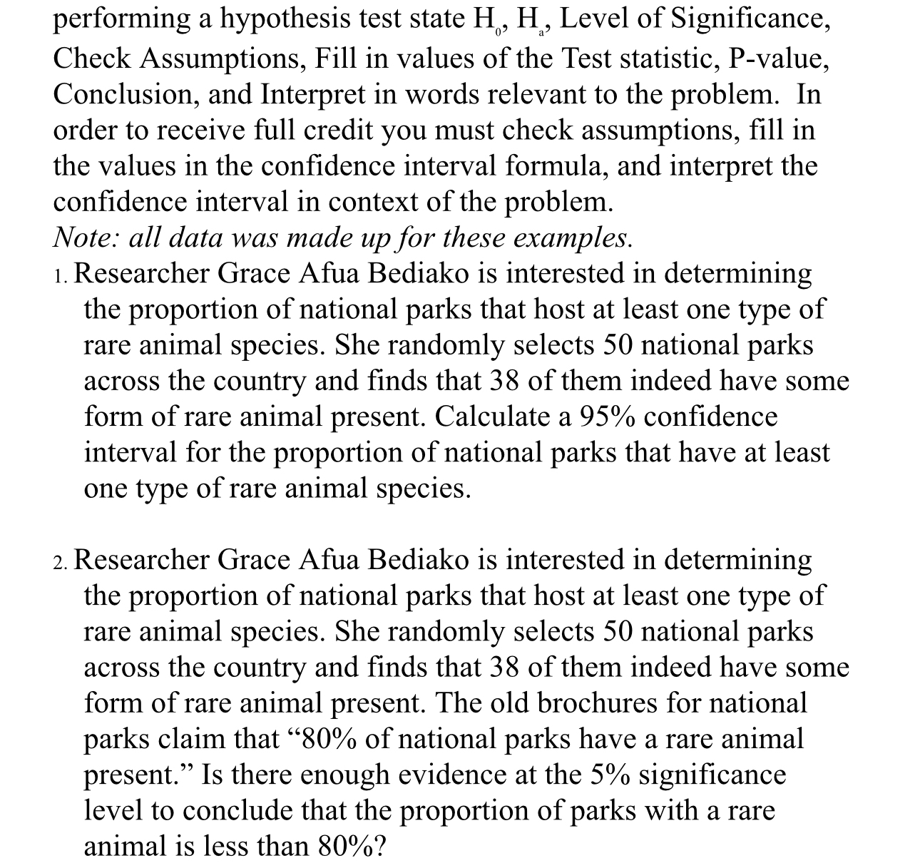 Solved performing a hypothesis test state H0,Ha, ﻿Level of | Chegg.com