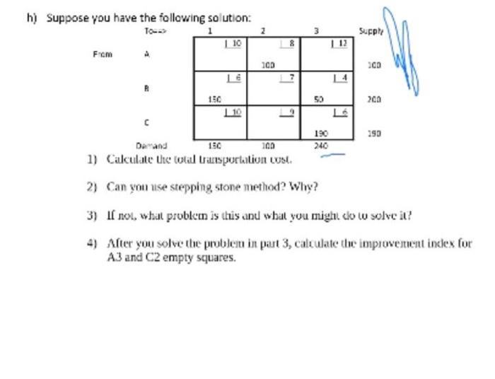 Hi Suppose You Have The Following Solution To 1 Chegg Com