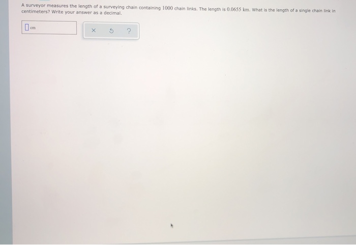 solved-a-surveyor-measures-the-length-of-a-surveying-chain-chegg