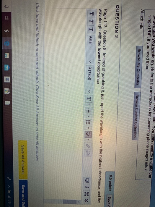 Solved SI- TABLE 7.1. Visible Absorption Spectrum of Spinach | Chegg.com