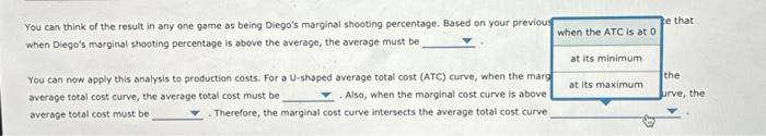 Solved 3. The relationship between marginal and average | Chegg.com