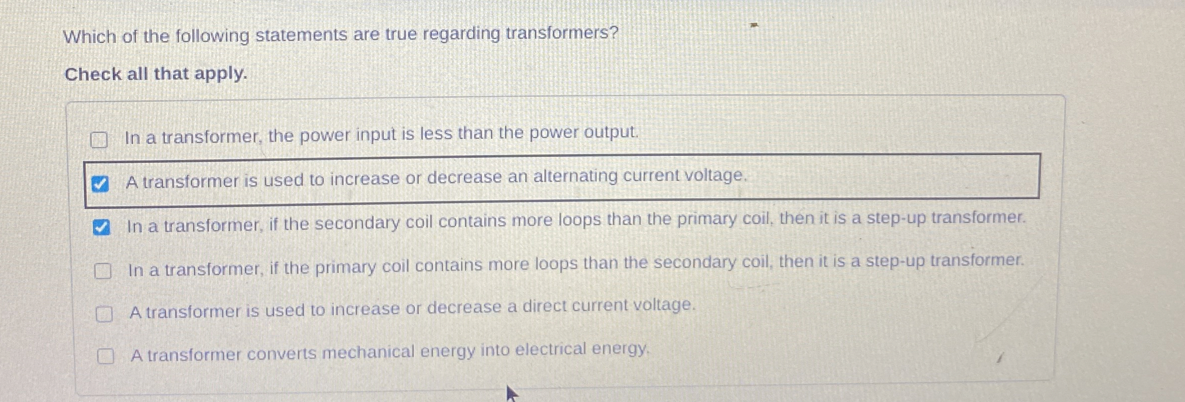 Solved Which of the following statements are true regarding | Chegg.com