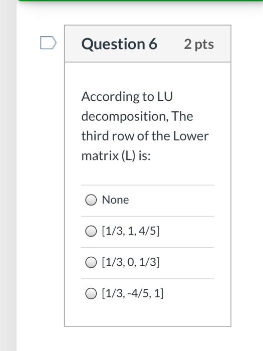 Solved D Question 1 2 pts Use the following set of equations | Chegg.com